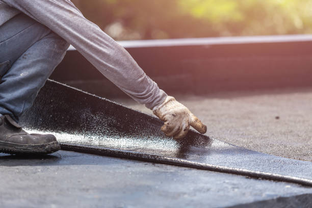 Professional Exterior Waterproofing technician working in Ferndale, PA